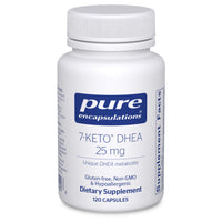 Thumbnail for Pure Encapsulations 7-Keto DHEA 25 mg | Unique DHEA Metabolite Supplement to Support Thermogenesis* | 120 Capsules
