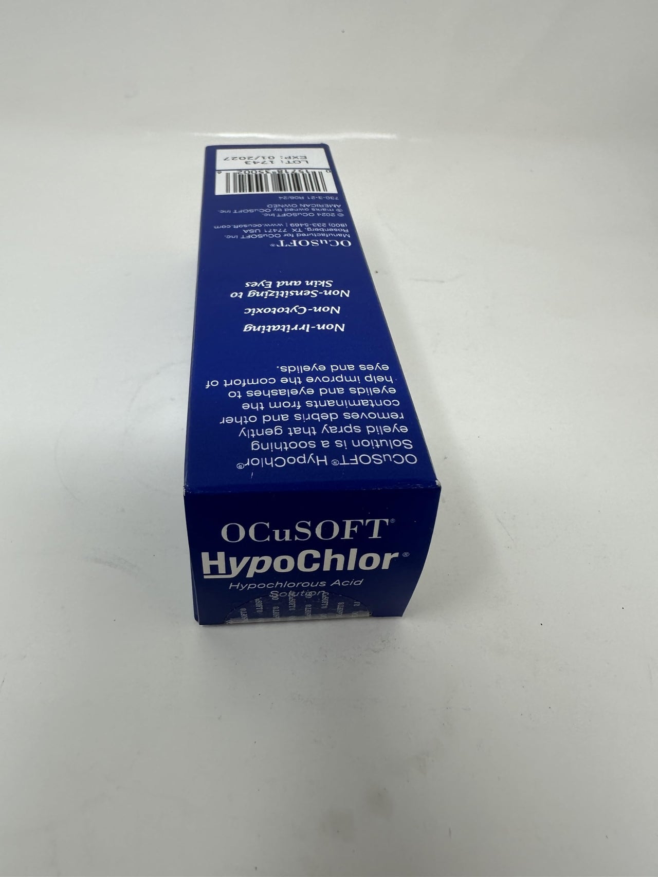 OCuSOFT HypoChlor Solution for Eyelids/Eyelashes, 2oz (2 Pack)