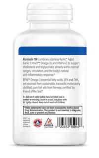 Thumbnail for Kyolic Aged Garlic Extract Formula 150, Cholesterol & Circulation Health*, 90 softgels