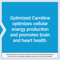 Thumbnail for Life Extension Optimized Carnitine, Three Forms of L-carnitine, Promotes Heart & Brain Health, Gluten Free, Non-GMO, Vegetarian, 60 Capsules