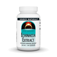 Thumbnail for Source Naturals Echinacea Root Extract - Supports Immune Defense* - 500mg - 100 Capsules
