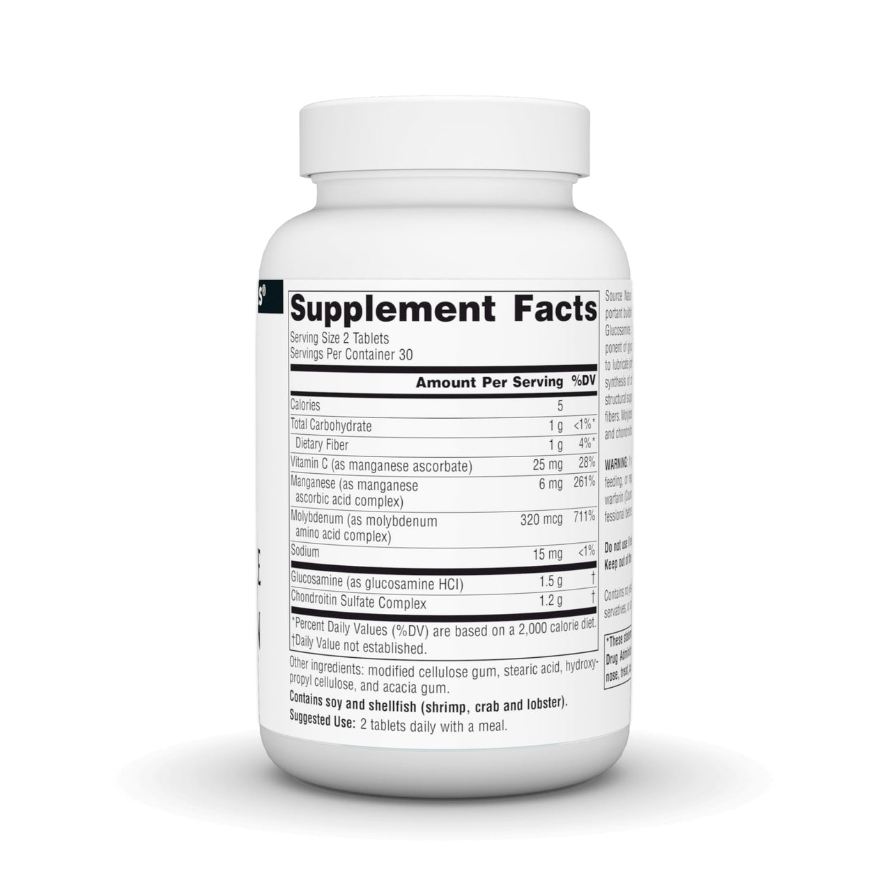 Source Naturals Extra Strength Glucosamine Chondroitin, Promotes Healthy Joints*, 60 Tablets