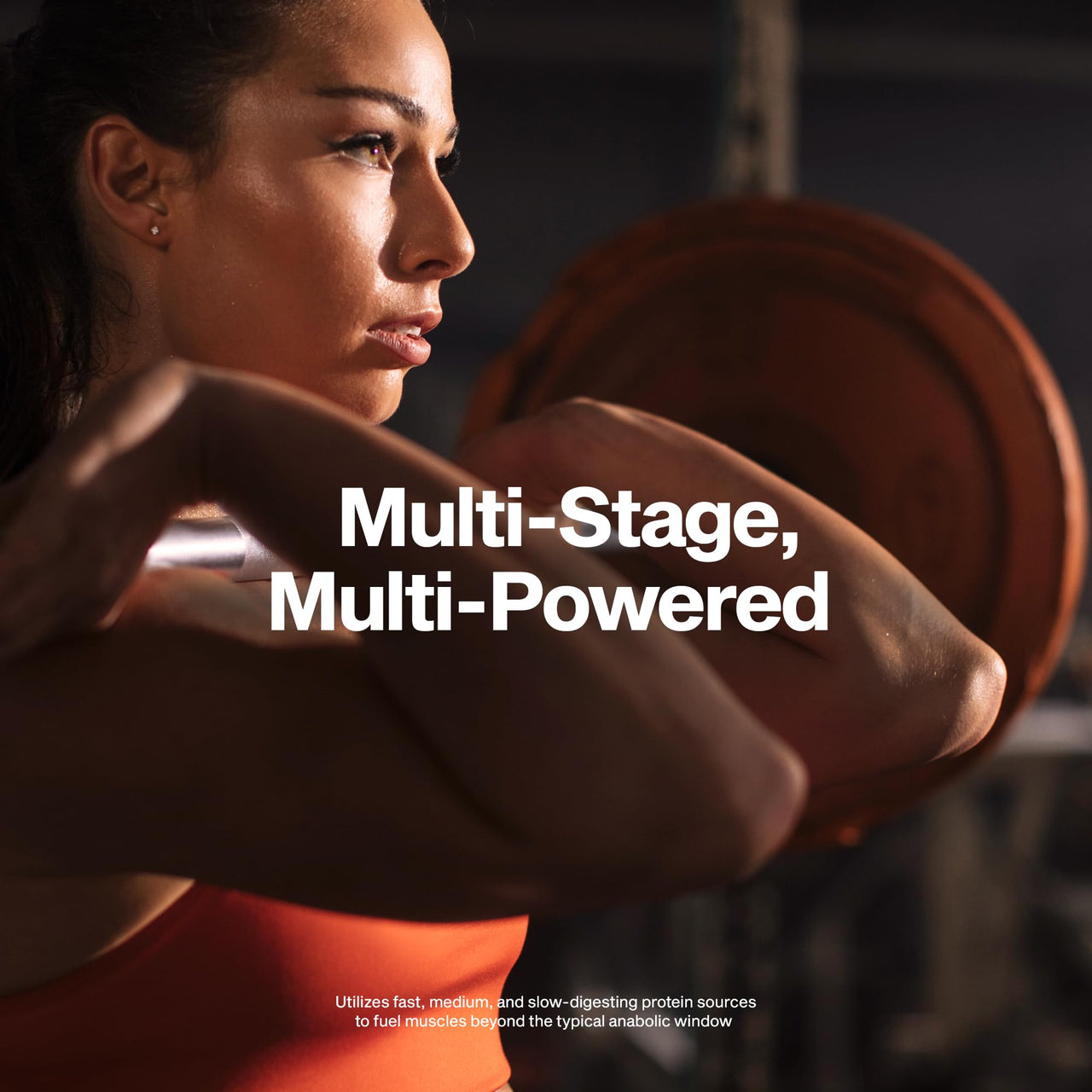 MuscleTech Platinum 8-Hour Protein Powder - 7 Premium Protein Sources with Whey & Casein Protein for Increased Lean Muscle, Strength & Improved Recovery - Vanilla Cake, 50 Servings