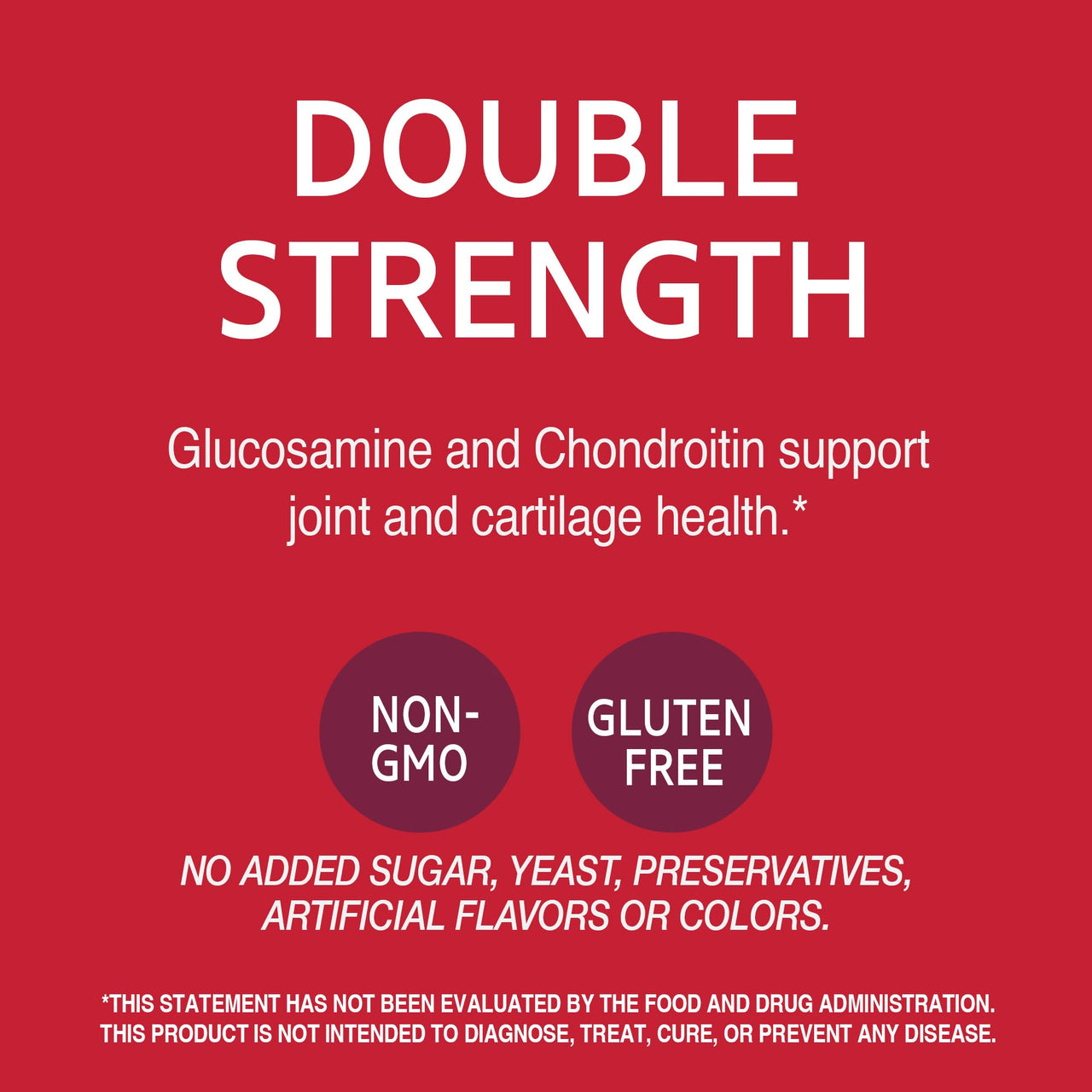 21st Century Glucosamine Chondroitin 500/400mg - Double Strength, cp 210 Count