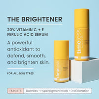 Thumbnail for Timeless Skin Care Vitamin C Serum with Vitamin E & Ferulic Acid - 20% Vitamin C Brightening Serum - Face Serum for Oily & Dry Skin - Fragrance-Free Serum for Skin Care - 1 oz (Pack of 2)