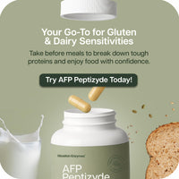 Thumbnail for Houston Enzymes AFP Peptizyde - Digestive Enzyme Combination for Protein, Casein & Gluten Proteins - Digestive Enzymes for Women and Men (90 Capsules)