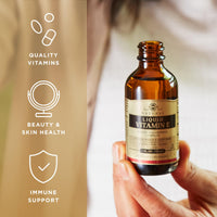 Thumbnail for Solgar Liquid Vitamin E (with Dropper), 2 fl. oz. - Antioxidant, Skin & Immune Support, Overall Health - Natural, Liquid Vitamin E - Non-GMO, Vegan, Gluten Free, Dairy Free, Kosher - 118 Servings