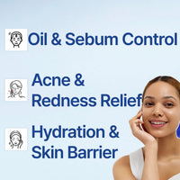Thumbnail for ACNI Dr. 1st Control Serum, Fast-Soothing Formula for Acne-Prone Skin, Non-Comedogenic Daily Serum for Oil-Water Balance, Korean Skin Care (1.35 fl.oz./40ml)