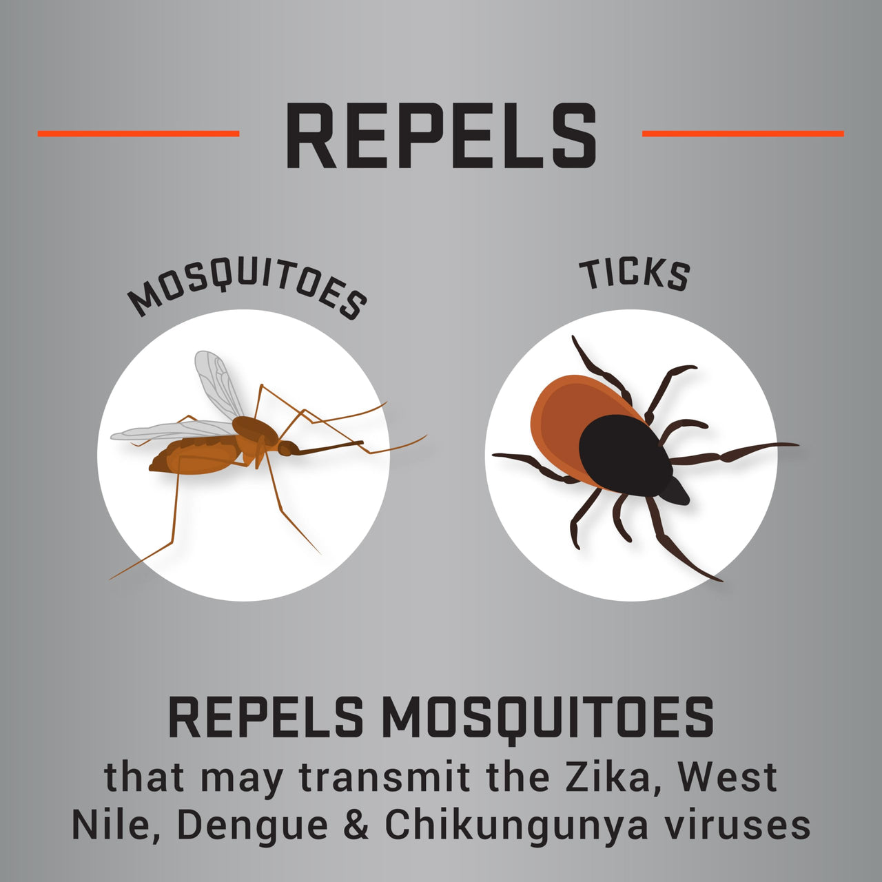 Repel 100 Insect Repellent, 4 Ounces, 98% DEET 10-Hour Protection Lon-Lasting Insect Repellent Aerosol Spray Repels Mosquitoes, Ticks, Gnats, Biting Flies, Chiggers And Fleas