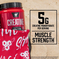 Thumbnail for BSN Micronized Creatine Monohydrate Powder, Unflavored Creatine Powder, Micronized, Supports Muscle Building, Supports Muscle Strength, Gym Supplement, 5g per Serving, 5000mg per Servings, 60 Servings