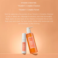 Thumbnail for Naturium Vitamin C Complex Cleanser, Gently Exfoliating & Deeply Cleansing Foaming Face Wash Gel with Phytic Acid & Fruit Enzymes, 7.1 oz