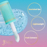 Thumbnail for Juvia's Place Magic Lip Oil - Blue Berries - Smooth, Hydrating w/Vitamin E for Soft, Glossy, Juicy Lips - Infused with Fruit Extracts - Tinted, Shimmering, Lightweight & Non-sticky Lip Oil for Summer