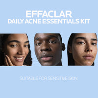 Thumbnail for Effaclar Daily Acne Essentials Kit, Acne Treatment System, Salicylic Acid Acne Cleanser, Pore Refining Toner, & Matte Face Moisturizer for Oily Skin & Combination Skin, Oil-Free, 2 Month Supply