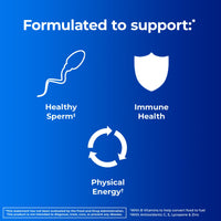 Thumbnail for One A Day Men's Pre-Conception Health Multivitamin to Support Healthy Sperm, Supplement for Men with Vitamin C, Vitamin E, Selenium, Zinc, and Lycopene, 30 Count