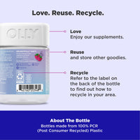 Thumbnail for OLLY Relaxing Magnesium Gummies, Supports Muscle Relaxation*, Magnesium Citrate, Raspberry Lavender Flavor, 15 Day Supply - 60 Count