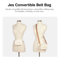 Thumbnail for COACH Pebbled Leather Jes Convertible Belt Bag 2