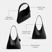 Thumbnail for Coach Brooklyn Shoulder Bag 28, Black