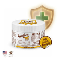 Thumbnail for Happy Jack Onex Fly Repellent Ointment for Dogs & Horses, Targeted Wound Dressing that Repels & Kills Flies on Contact, Helps Protect Open Sores, USA, 4 oz Jar