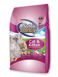 Thumbnail for NutriSource Chicken and Rice Cat/Kitten Food Size: 1.5-lb Bag