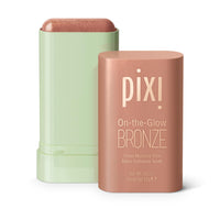 Thumbnail for Pixi On-the-Glow Bronze - SoftGlow, Hydrating Tinted Moisture Bronzer Stick with Ginseng, Aloe Vera & Fruit Extracts, For Cheeks & Lips, 19g / 0.6oz, Paraben-Free
