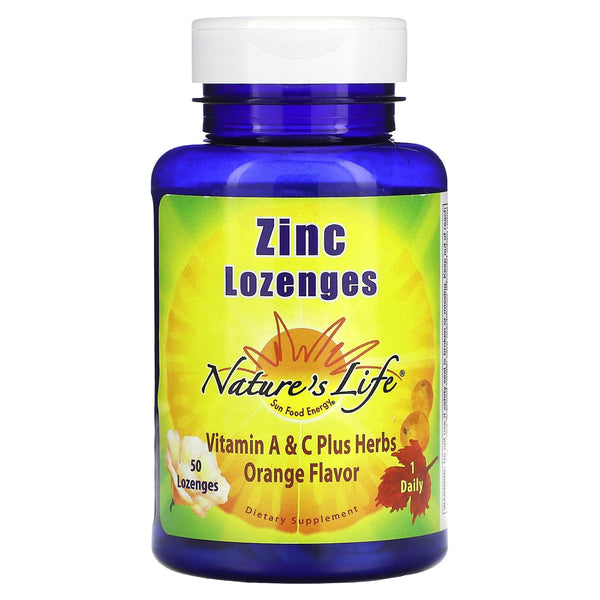 Nature's Life Zinc Lozenges | 50 ct