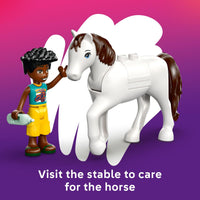Thumbnail for LEGO Friends Animal Vet Clinic Building Toy - Playset for Preschool Girls & Boys, Ages 4+ - Gift for Birthdays - W/Valeria & Zac Minidolls, 5 Toy Pets, & Accessories - 42696