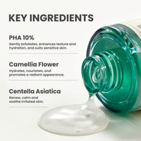 Thumbnail for AXIS-Y PHA Resurfacing Glow Peel - 10% PHA Fruit Extract Mild Peeling Gel Exfoliator Pore Minimizer for Face - Vegan Korean Skin Care Glass Skin Face Peel - 1.69 fl. oz.