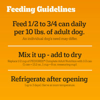Thumbnail for Pedigree Wet Dog Food, Choice Cuts Adult Canned Dog Food Variety Pack, 13.2 oz. Cans, 12 Count