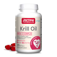 Thumbnail for Jarrow Formulas Krill Oil - Phospholipid Omega-3 Complex with Astaxanthin - 120 Softgels - 60 Servings - Supports Lipid Management, Metabolism, Brain & Heart Health - EPA & DHA - Gluten Free - Non-GMO
