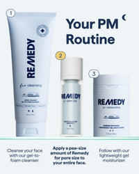 Thumbnail for Remedy for Pore Size | Pore Refining Advanced Serum | Large Pore Minimizer with Retinol, BHA Salicylic Acid, Niacinamide | for Texture, Pimples, Blackheads | by Dermatologist Dr. Shah