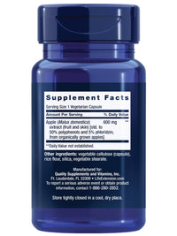 Thumbnail for Life Extension AppleWise, Apple polyphenol Extract for Heart, Cellular and Colon Health, Gluten Free, Non-GMO, Vegetarian, 30 Capsules