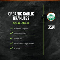 Thumbnail for Frontier Co-op Organic Garlic Granules, Kosher, Bulk Spice - Seasoning Jar Refill, Restaurant Supply | 16 Ounce (Pack of 1)