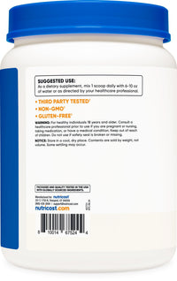 Thumbnail for Nutricost L-Glutamine Powder 1 KG - Unflavored, Non-GMO, Gluten Free