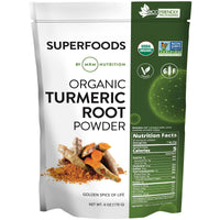 Thumbnail for MRM Organic Turmeric Powder - for Women and Men - USDA Organic Superfood with Antioxidants and Phytonutrients for Smoothies, Drinks, & Recipes, Natural, Vegan & Gluten-Free - 85 Servings