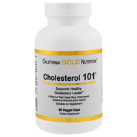 Thumbnail for California Gold Nutrition, Cholesterol 101, 90 Veggie Caps