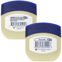 Thumbnail for Vaseline Original & Cocoa Butter Healing Jelly Travel-Size Variety 2-Pack – Rich Moisturizing Ointment, Skin Protectant for Soothing Cracked, Dry Skin, 1.75 Oz Ea