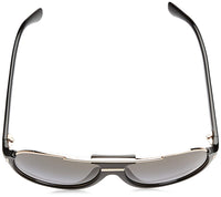 Thumbnail for Tom Ford Modern Rectangular Sunglasses, Black (Nero Lucido/Verde Grad), 59