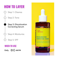 Thumbnail for Good Molecules Discoloration Correcting Serum - Tranexamic Acid Ester Salt and Niacinamide for Dark Spots, Sun Damage, and Age Spots - Skincare Face