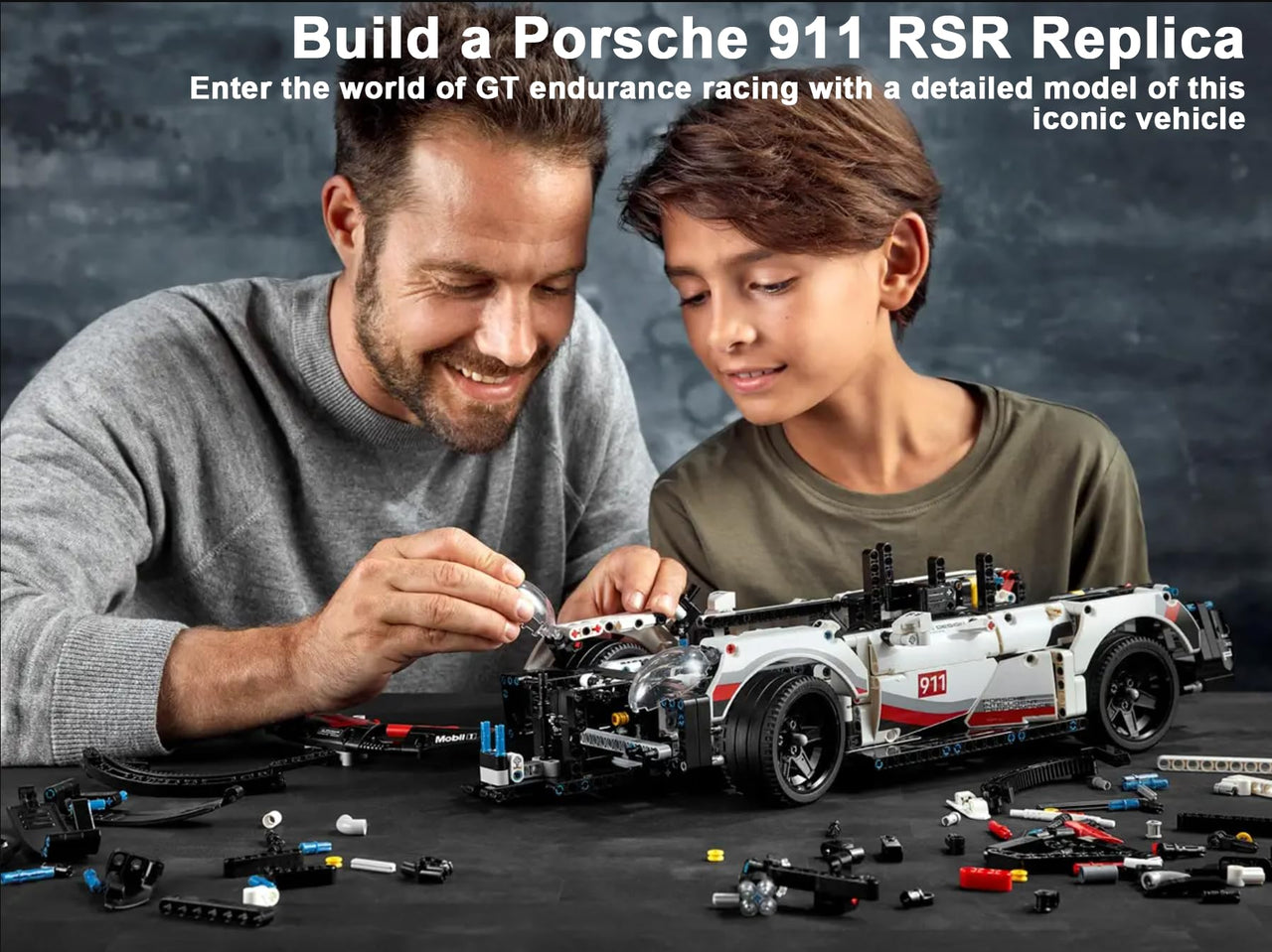 LEGO Technic Porsche 911 RSR 42096(1580 Pieces)