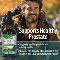 Thumbnail for Nature's Answer Alcohol-Free Saw Palmetto Berry Extract, 1-Fluid Ounce | Prostate Support | Natural Urinary Health | Promotes Hair Growth