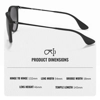 Thumbnail for Ray-Ban RB4171 ERIKA CLASSIC Phantos Shaped Non-Polarized Sunglasses for Women – Includes Official RAYBAN Eyewear Kit – Ideal Formal & Casual Wear Sunglasses – Grey Gradient Lens