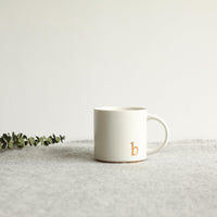 Thumbnail for COLLECTIVE HOME - Monogram Ceramic Mugs, 15 oz Golden Initial Coffee Cups, Elegant Alphabet Tea Mugs, Elegant Personalized Mug with Gift Box, Luxurious Cups for Office and Home (b)