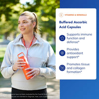 Thumbnail for Pure Encapsulations Buffered Ascorbic Acid Capsules | Vitamin C for Sensitive Individuals* | 90 Capsules