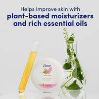 Thumbnail for Dove Nourishing Body Care, Face, Hand, and Body Beauty Cream for Normal to Dry Skin Lotion for Women with 24-Hour Moisturization, 4-Pack, 2.53 Oz Each Jar