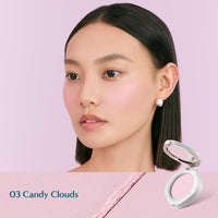 Thumbnail for FLORASIS Ethereal Flush Smooth Powder Blush (Ode to Embroidery) (03 Candy Clouds, 1 Count)