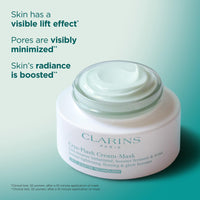 Thumbnail for CLARINS Cryo-Flash Face Mask | Visible Lift Effect in 10 Minutes* | Visibly Minimizes Pores | Boosts Radiance | Pro Like Results | All Skin Types | 2.5 Fluid Ounces