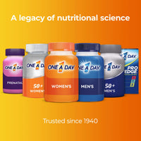 Thumbnail for One A Day Women’s Multivitamin, Supplement with Vitamin A, Vitamin C, Vitamin D, Vitamin E and Zinc for Immune Health Support, B12, Biotin, Calcium & More, Tablet, 100 count