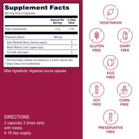 Thumbnail for Kroeger Herb Products, Men’s Special, Saw Palmetto Supplement with Black Walnut, DHT Blocker Urinary Health and Prostate Support for Men's Health, Vegan, Non-GMO Capsules, Made in USA