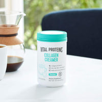 Thumbnail for Vital Proteins Collagen Coffee Creamer, Non Dairy & Low Sugar Powder with Collagen Peptides Supplement - Supporting Healthy Hair, Skin, Nails with Energy-Boosting MCTs - Coconut 10.3oz