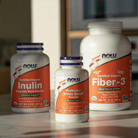 Thumbnail for NOW Foods Supplements, Inulin Prebiotic Pure Powder, Certified Organic, Non-GMO Project Verified, Intestinal Support*, 1-Pound